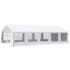 20x32ft Outdoor Party Tent Gazebo Canopy White Wedding Event with Removable Sidewalls