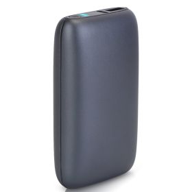 1Pc Electric Double Sided Hand Warmer Battery Backup Power Bank Rechargeable Hand Heater With 3 Temperature Levels Portable Pocket Warmer (Option: Grey)